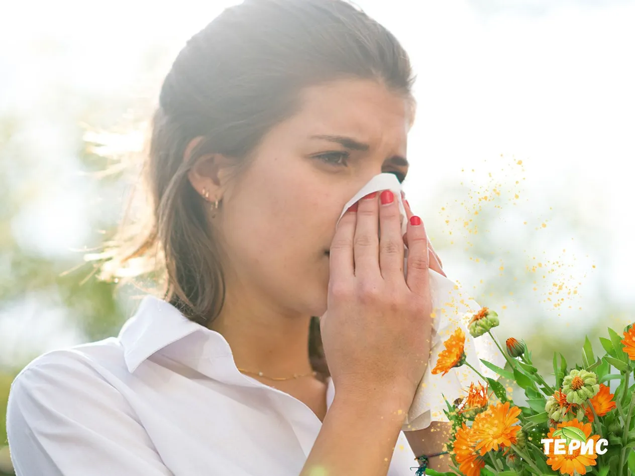 Цветния прашец на Невена може да се предизвика алергия 